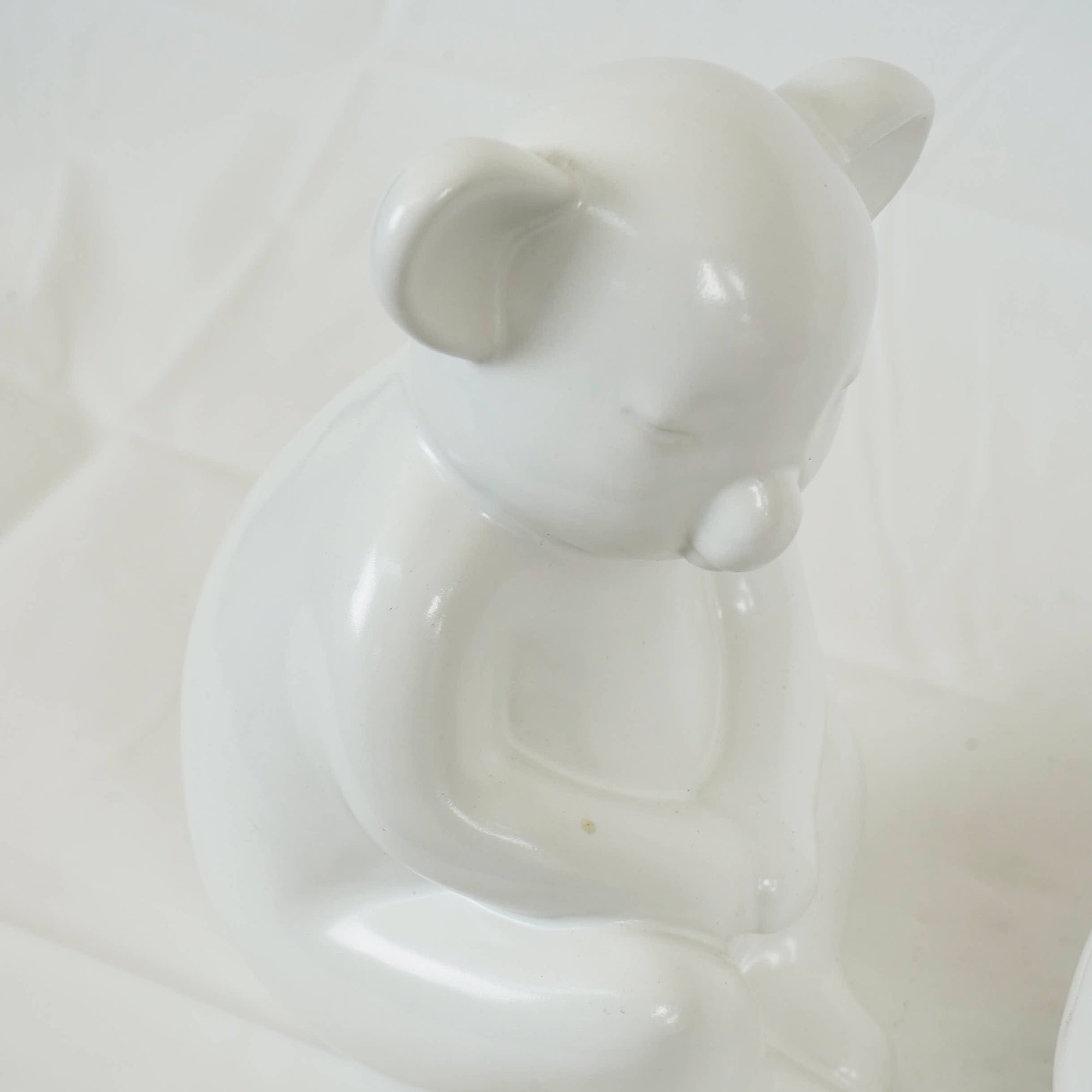 White Ceramic Bear