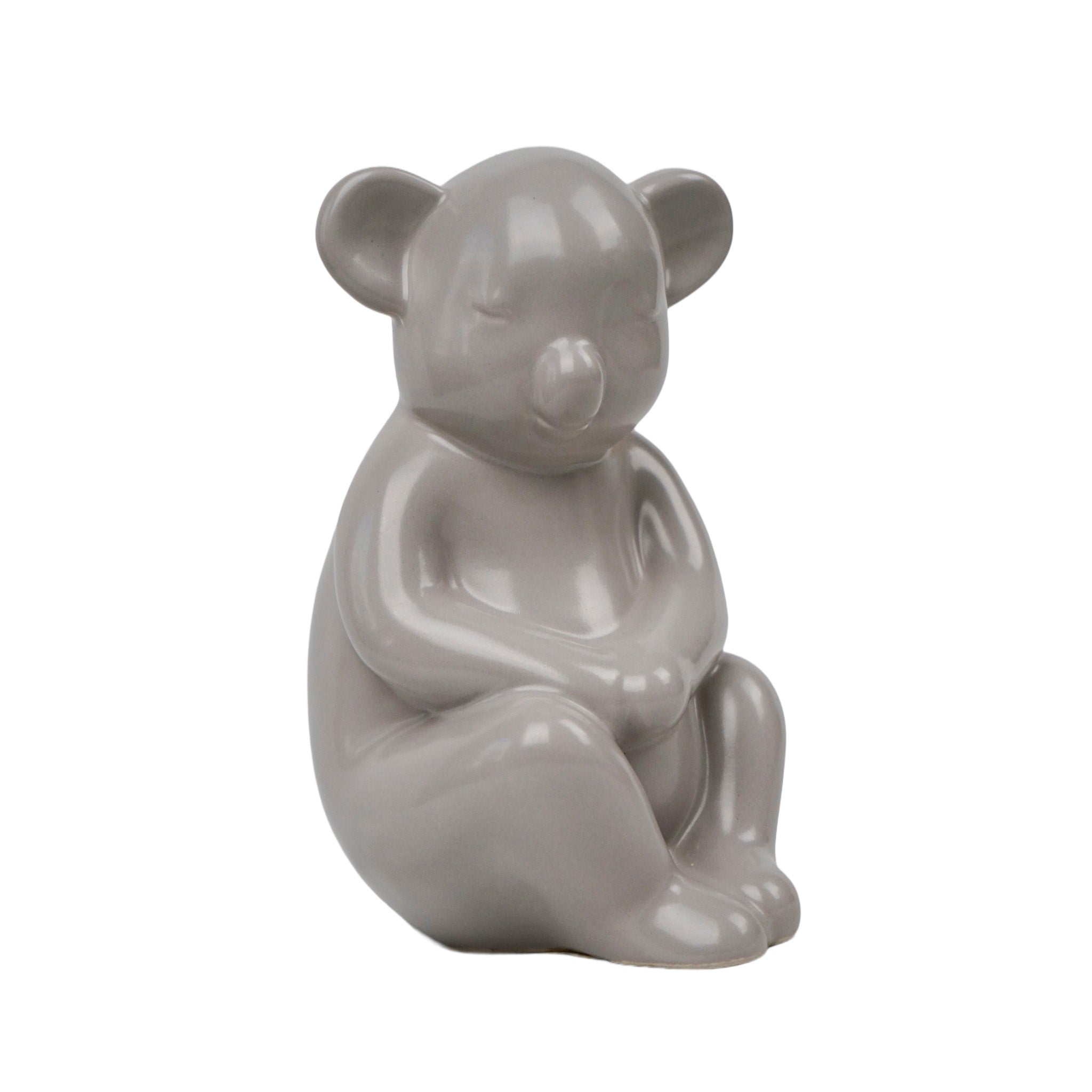 K15608 Grey Ceramic Bear