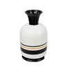 K16509 Striped Ceramic Vase