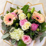 Peach Blush Elegance Bouquet