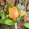 Peachy Life Boutonnière
