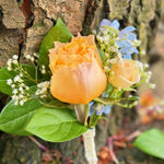 Peachy Life Boutonnière