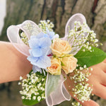 Peachy Life Wrist Corsage