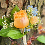 Peachy Life Boutonnière