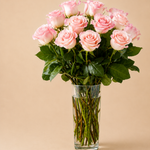 Pink Roses Wrapped Bouquets
