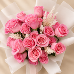 Pink Serenity Rose Bouquet