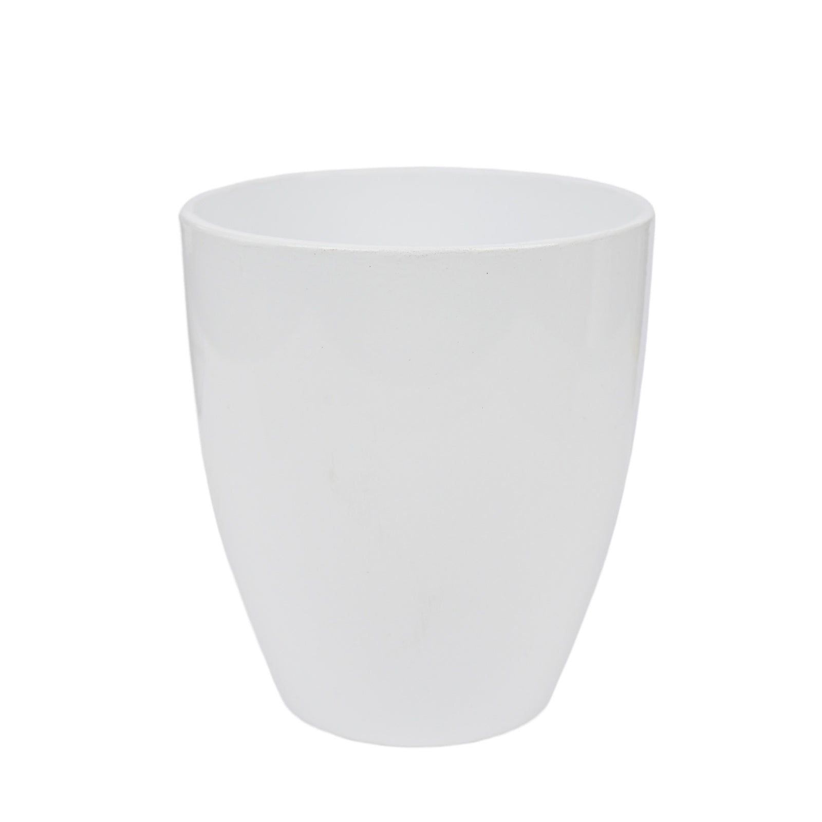 Pot Round White 15cm