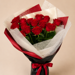 Red Roses White Lace Wrap