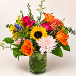 Sunset Meadow Vase