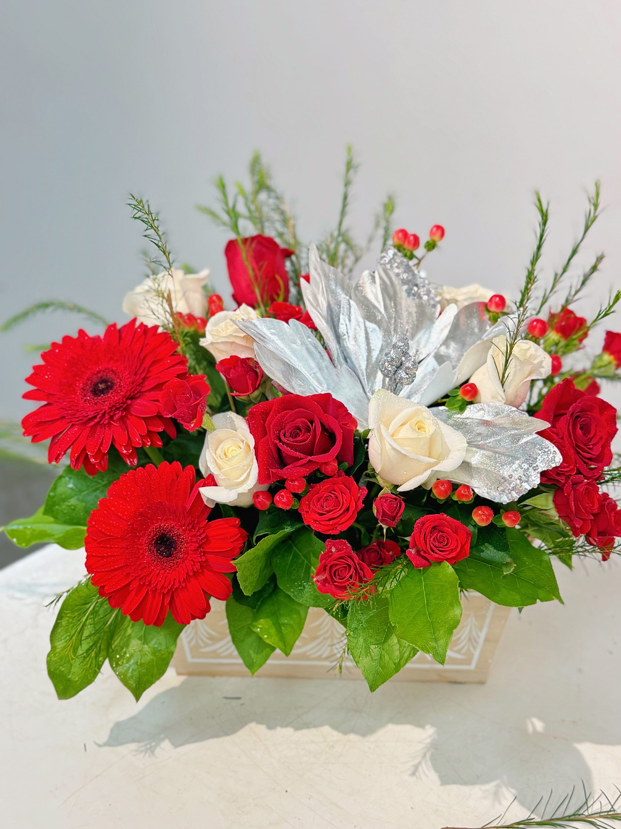 Winter Ruby Elegance