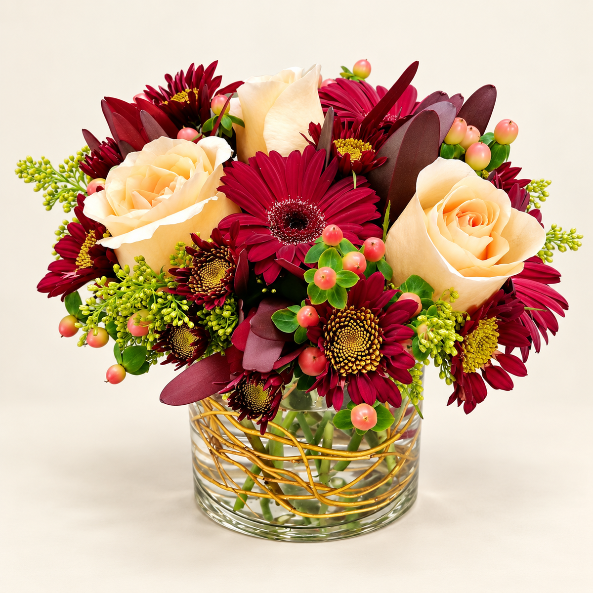 Burgundy Elegance