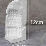 White Architectural Ruins Decor D