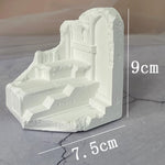 White Architectural Ruins Decor F