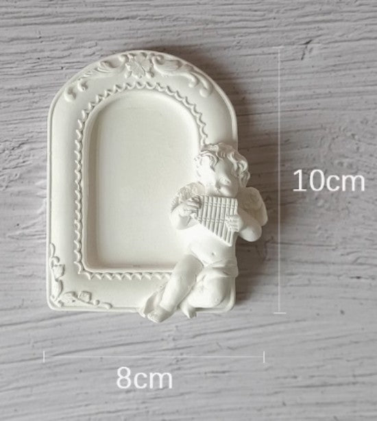 Gypsum Relief Arch Angel