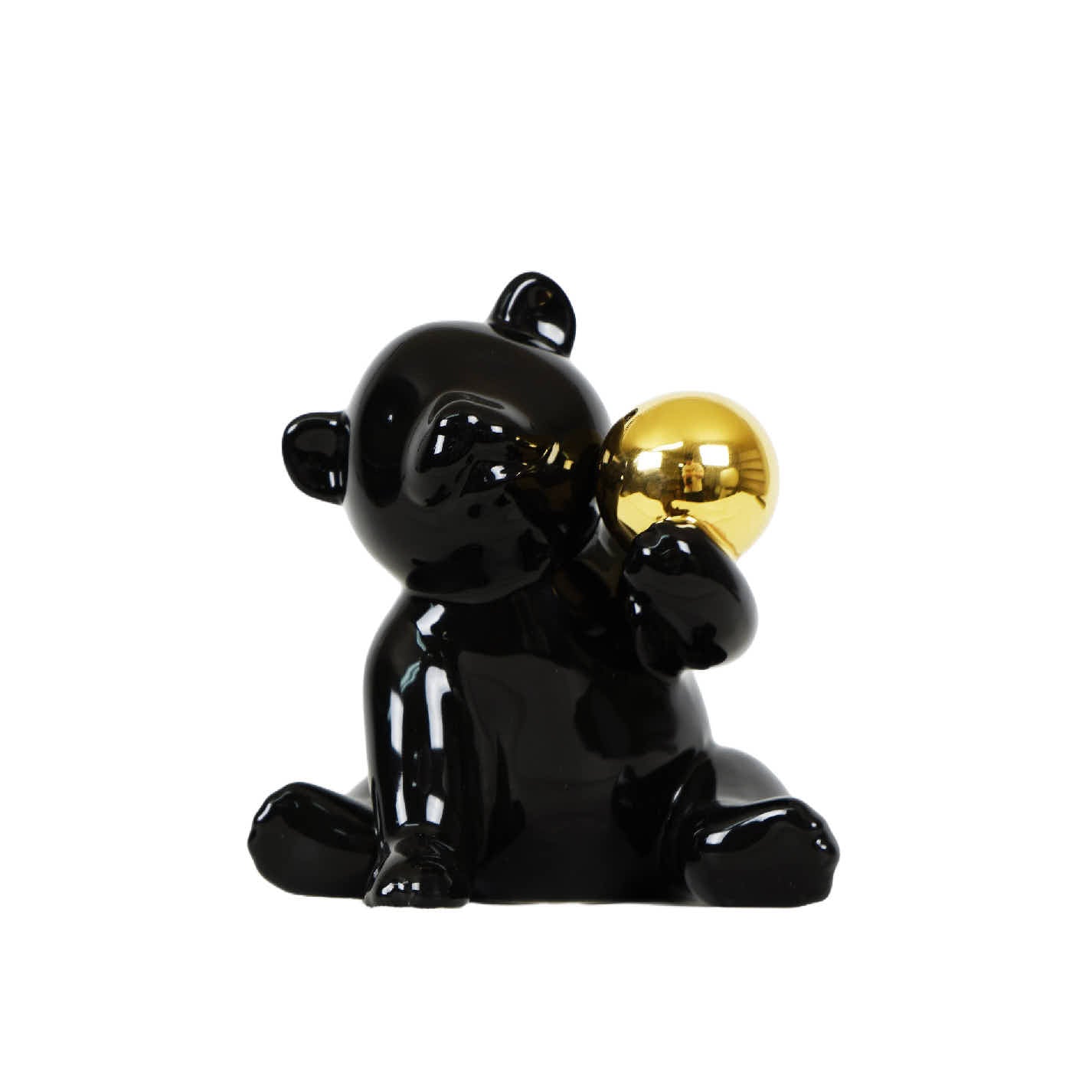 Black Little Bear Ceramic