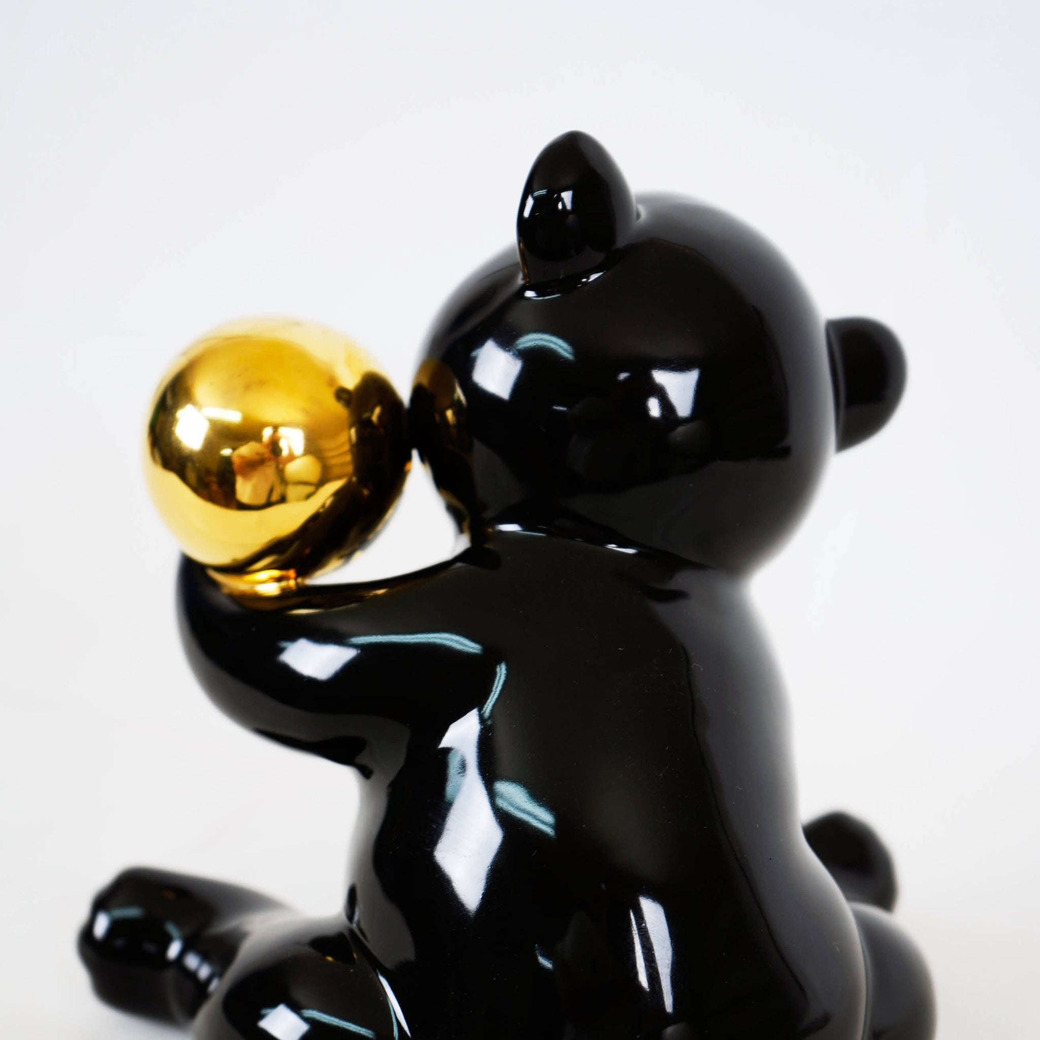 Black Little Bear Ceramic