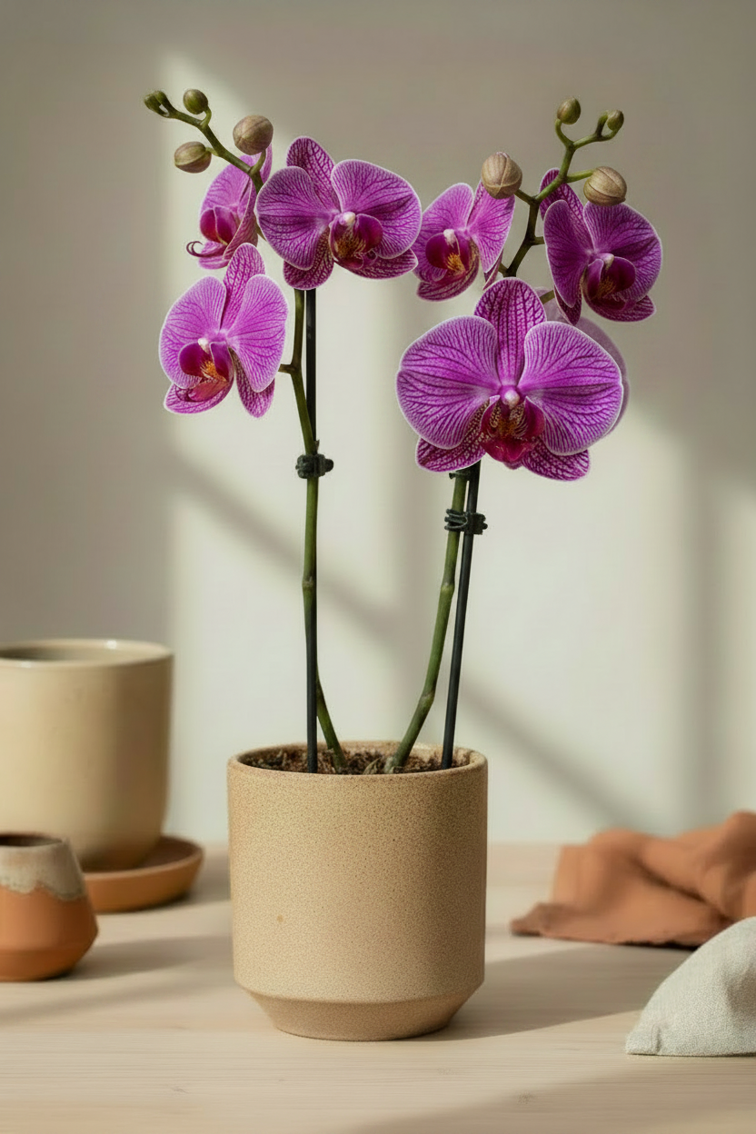 Phalaenopsis Purple (2 stems)